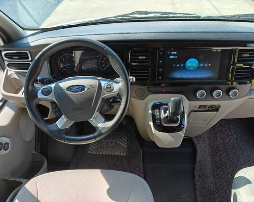 Ford TRANSIT 11 koltuklu Kullanılmış Hiace Van İş Aracı LHD 140hp Dizel Motoru 103kw