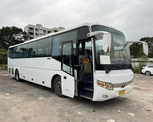 12m 57 koltuk LHD Kullanılmış Yutong Otobüsü Dizel Motoru Koç Otobüsü 1 Kapılı Kullanılmış Ticari Otobüsler