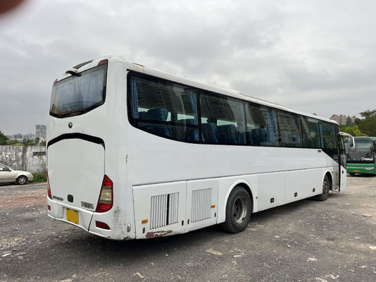 12m 57 koltuk LHD Kullanılmış Yutong Otobüsü Dizel Motoru Koç Otobüsü 1 Kapılı Kullanılmış Ticari Otobüsler