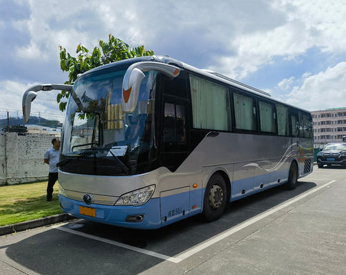 50 koltuklu Kullanılmış Yutong Otobüsleri 12m Dizel Motoru LHD Euro 5 Kullanılmış Koç Otobüsü