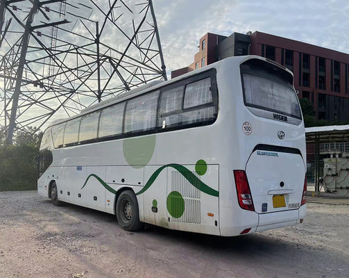 Higer 54 koltuklu LHD Euro 5 İkinci El Otobüs Güvenli Ulaşım Kullanılmış Turist Otobüsü