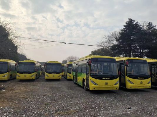 Elektrikli kullanılmış şehir otobüsü yeni shuchi yeni enerji 62/31seats LHD şehir otobüsü toplu taşıma Çin otobüsü