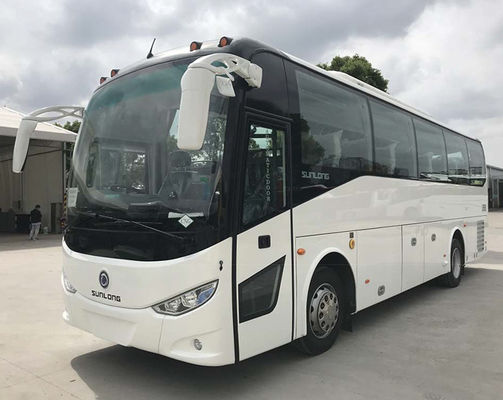 İkinci el otobüs otobüsü 8300ml boşluklu ShenLong 10m 36 koltuklu SLK6102 RHD CNG otobüsü