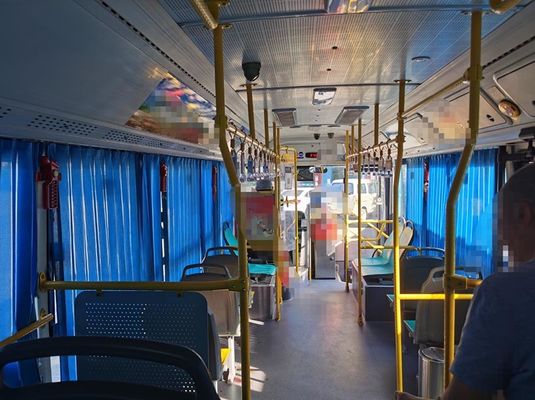 Yutong Elektrikli Ulaşım Otobüsü 69km/h Sol El Sürücüsüyle Ön Sahibi Şehir Otobüsü