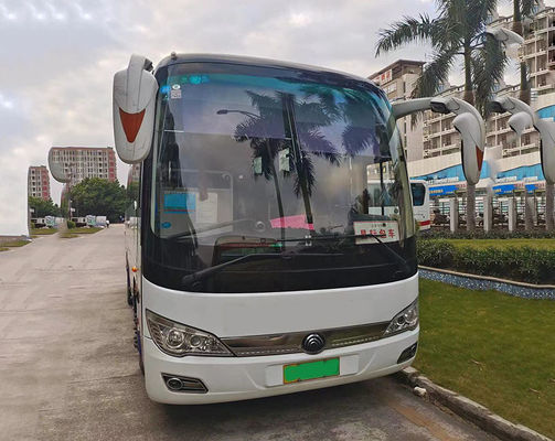 Kullanılmış Yutong otobüsü 34 koltuklu EV otobüsü ikinci el otobüs otobüsü 100KWh Elektrikli otobüs