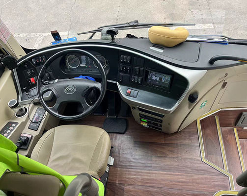 Kullanılmış Yutong otobüsü 34 koltuklu EV otobüsü ikinci el otobüs otobüsü 100KWh Elektrikli otobüs