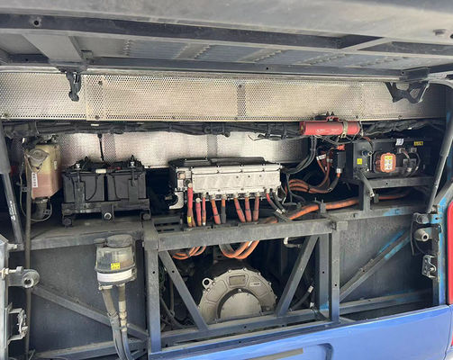 Kullanılmış Yutong otobüsü 34 koltuklu EV otobüsü ikinci el otobüs otobüsü 100KWh Elektrikli otobüs