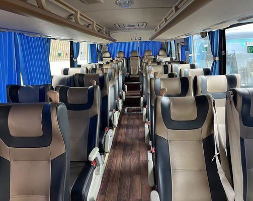Kullanılmış Yutong otobüsü 34 koltuklu EV otobüsü ikinci el otobüs otobüsü 100KWh Elektrikli otobüs