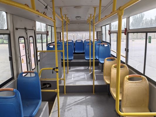 Yutong Diesel Kullanılmış Şehir Otobüsü 8 metrelik LHD İyi Durumda 19 kişilik yolcu