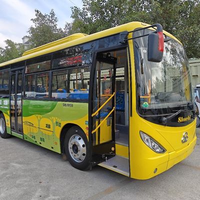 LHD Şehir Otobüsü Elektrikli Otobüs Kamu Taşımacılığı Otobüsü Electric Shuchi Energy tarafından 4280 mm tekerlek tabanlı 62/31 koltuklu