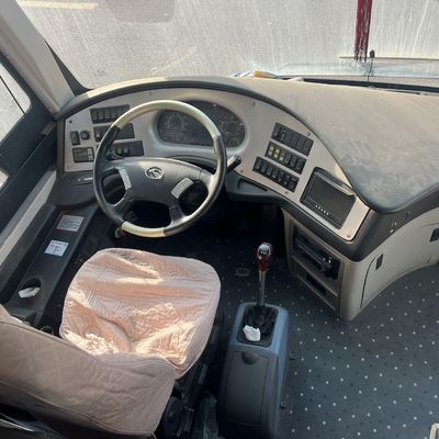 Yuchai 330 Motoru El Şanzımanı İkinci el Golden Dragon 63 Koltuklu Sarı Otobüsler