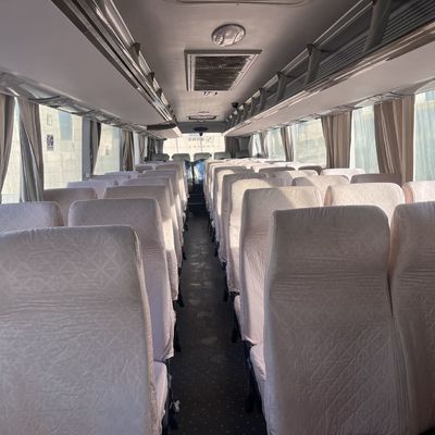 Yuchai 330 Motoru El Şanzımanı İkinci el Golden Dragon 63 Koltuklu Sarı Otobüsler