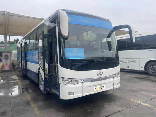 11 metrelik 48 koltuklu saf elektrikli KING LONG beyaz otobüs CATL pilleriyle donatılmıştır