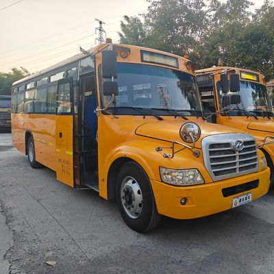 56 koltuklu ikinci el otobüs satışı Çin için sarı okul otobüsü fiyatı