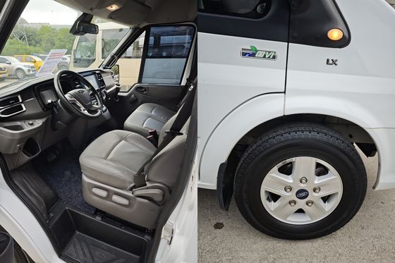 14 Kişilik İkinci El Minibüs Dizel Jiangling Transit CN-4 Van, 145km/s Azami Hız