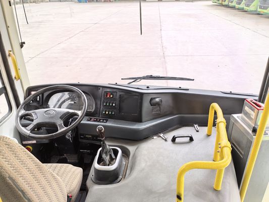 İkinci el 8 metrelik sol direksiyonlu yeşil dizel otobüs