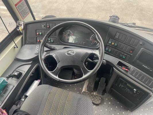 48 koltuklu saf elektrikli KING LONG beyaz ikinci el otobüs, arka ray 1860 ve ön ray 2054