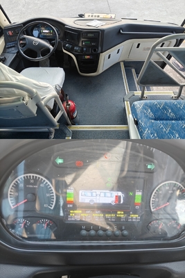 2018 yılında Golden Dragon'dan gelen 48 koltuklu elektrikli motorlu ikinci el tam elektrikli otobüs 1860'lı arka raylı