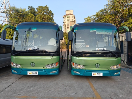 2018 yılında Golden Dragon'dan gelen 48 koltuklu elektrikli motorlu ikinci el tam elektrikli otobüs 1860'lı arka raylı