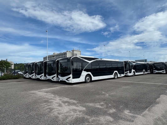 30 koltuklu yepyeni ikinci el şehir otobüsü 12 metrelik saf elektrikli Zonson
