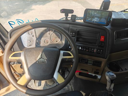 2019 yılında üretilen iki koltuklu sarı ikinci el Howo Dump Truck