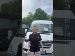 İkinci el 14 kişilik dizel Jiangling Transit CN-4 minibüs, saatte 145 kilometre hızla